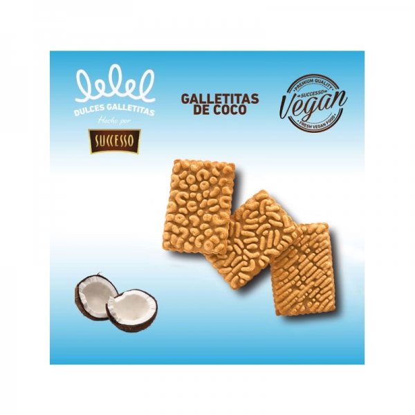 GALLETITAS DE COCO X 150 GRS.